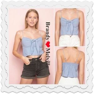Brandy Melville sasha tank - baby blue